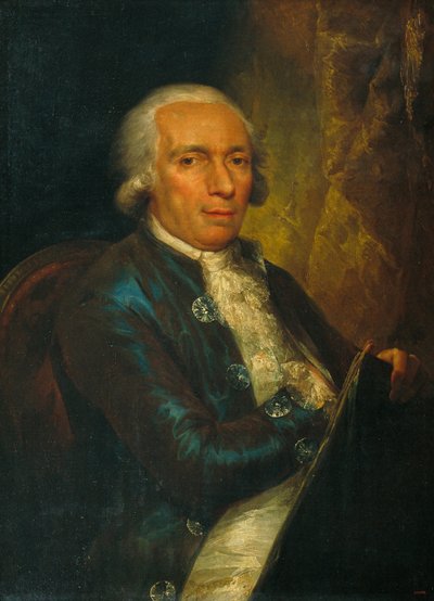 Portrait of the Engraver Pasqual Pere Moles, First Director of the Escola de Llotja by Vicente Lopez y Portana
